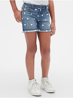gap kids jean shorts