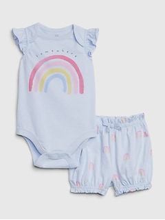Gray Bunny Graphic Bodysuit Top w// 3-D Bow baby Gap NWT Girl/'s 0 3 6 12 18 Mo