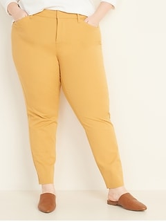 mustard yellow jeans plus size