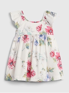 gap baby white dress