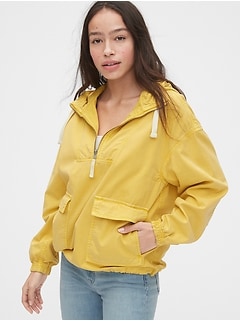 gap half jacket