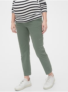 gap maternity work pants