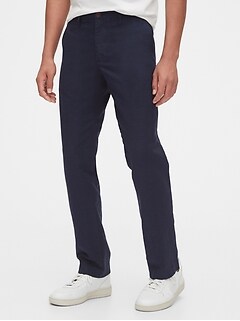 gap straight fit pants