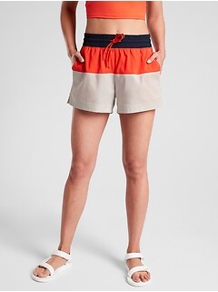 athleta floral shorts