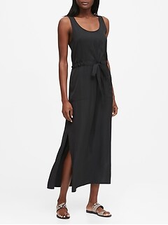 banana republic linen maxi dresses