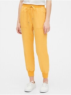 gap girlfriend utility joggers