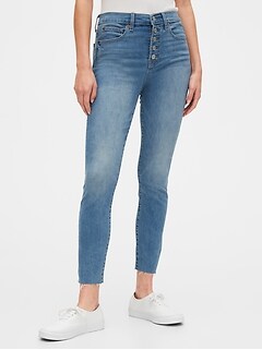 high rise jeans gap