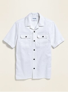 white button up shirt for boys