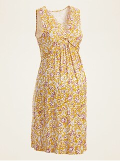 yellow maternity dress canada