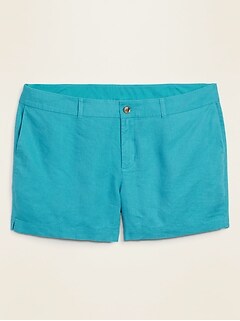 women's plus size shorts clearance