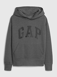 갭 키즈 후드티 Kids Gap Logo Hoodie Sweatshirt,heather grey