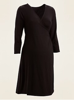 old navy black maternity dress