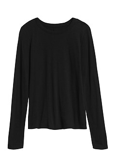 banana republic womens long sleeve t shirts