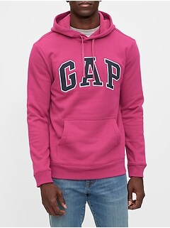 gap pink hoodie mens