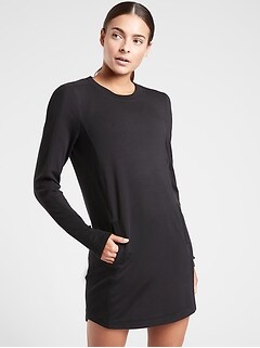 athleta sweatshirt dress