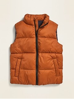 boys zip up vest