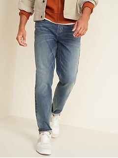 old navy mens tapered jeans