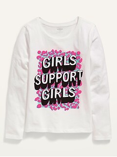 long tees for girls