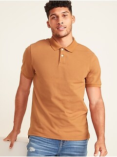 burnt orange mens polo shirts