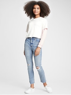 gap jeans girl