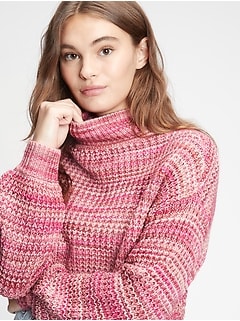 gap pink sweater