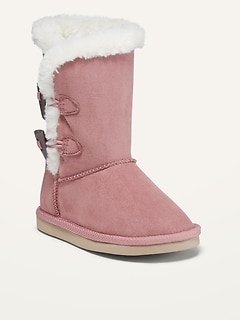 old navy pink boots