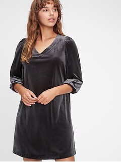 gap velvet dresses