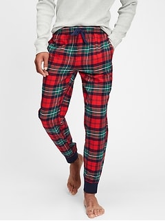 gap mens flannel pajama bottoms