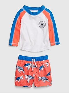 baby gap swim trunks