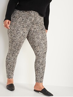 old navy plus size capri leggings