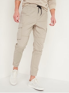 mens tall khaki joggers