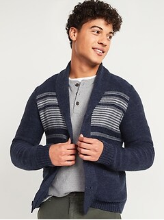 mens tall cardigan sweater