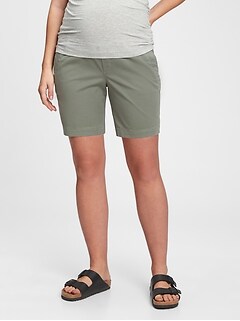 gap maternity running shorts