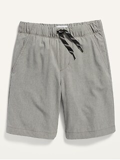 black jogger shorts boys