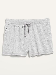 plus size sweatpant shorts