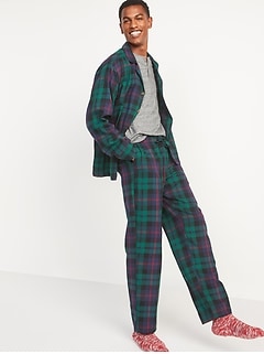 Oldnavy Matching Plaid Flannel Pajama Set for Men