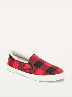 old navy buffalo plaid shoes