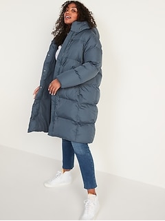 down filled womens coats