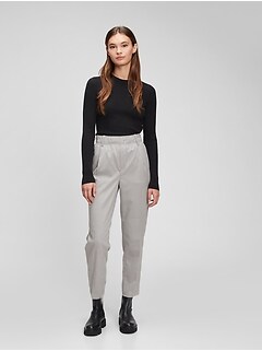 gap high rise pants