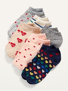 Oldnavy Ankle Socks 6-Pack for Girls