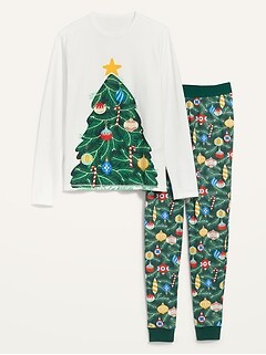 Oldnavy Matching Holiday Costume Graphic Pajama Set for Men