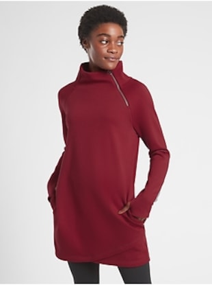 AthletaCozy Karma Asym Sweatshirt Dress