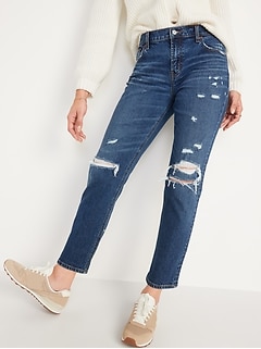 Womens Boyfriend Mid Rise Jeans Brand find