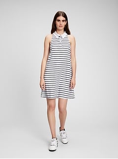 gap white cotton dress