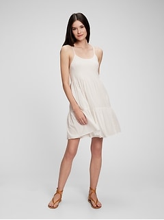 gap womens white dress