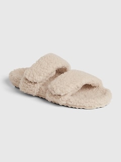 gap sherpa sandals