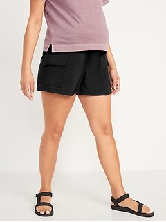 old navy maternity workout shorts