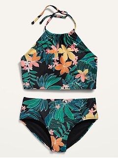 old navy scallop trim tankini