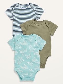 6-12 Gray Long Sleeve Dinosaur Shirt Bodysuit 3-6 Baby Boy Old Navy Sizes 0-3