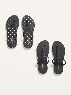 old navy black slippers